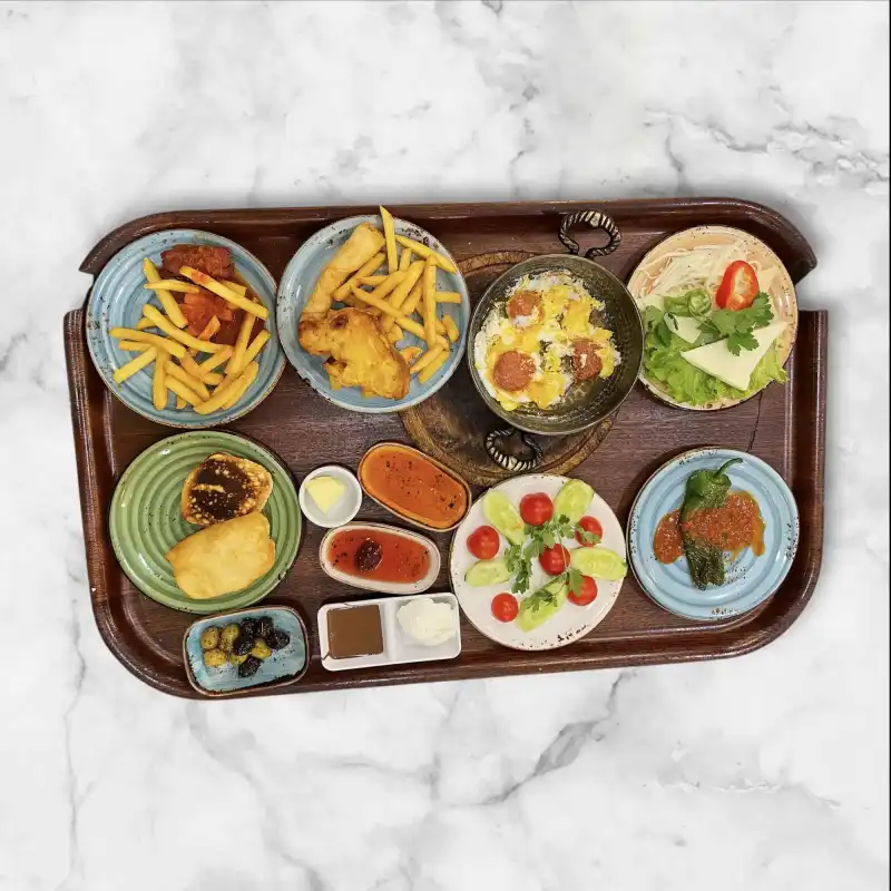 Tek Kişilik Serpme Köy Kahvaltısı